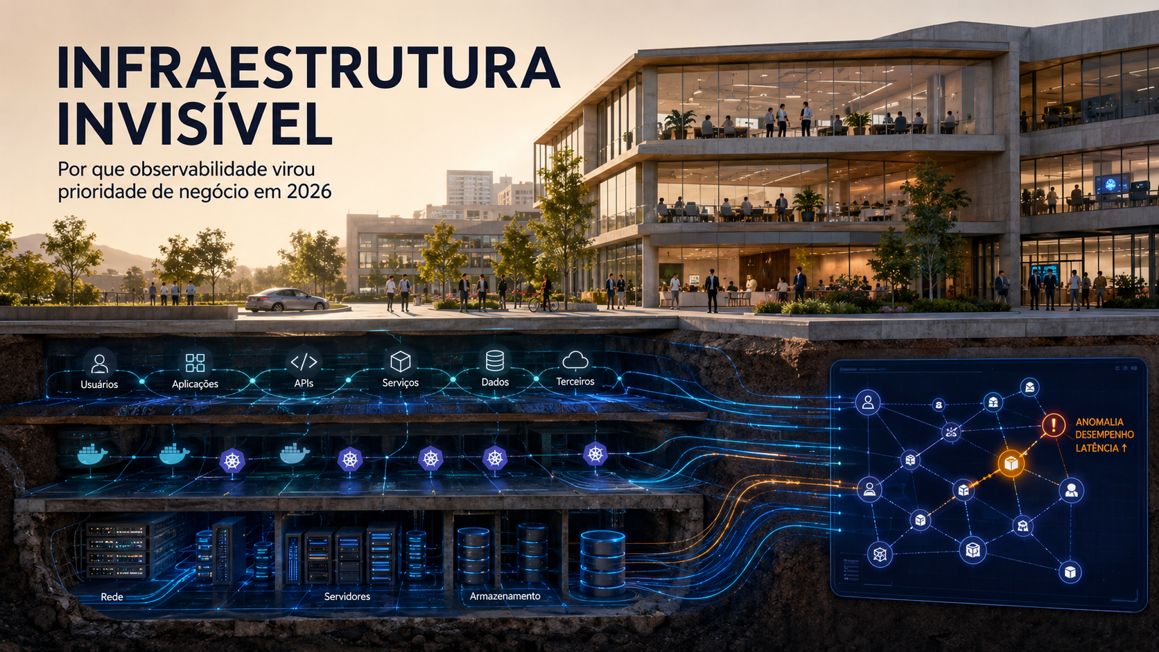 Observabilidade de infraestrutura em 2026 | TechOps EVERCO