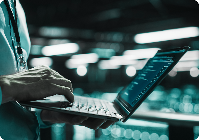Monitoramento de TI em tempo real, contra interrupções e falhas de rede.